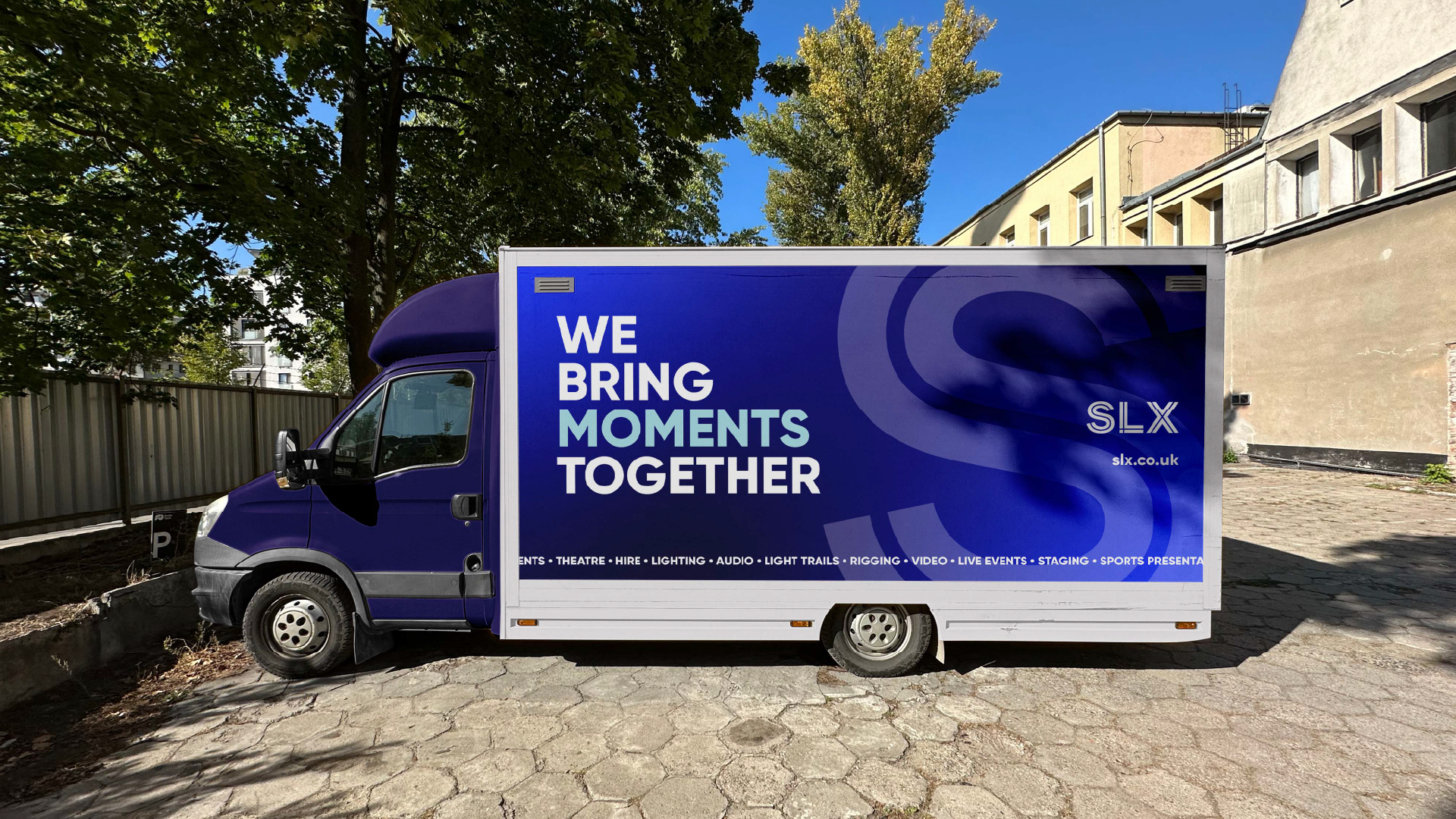 SLX rebrand and identity by Myles James